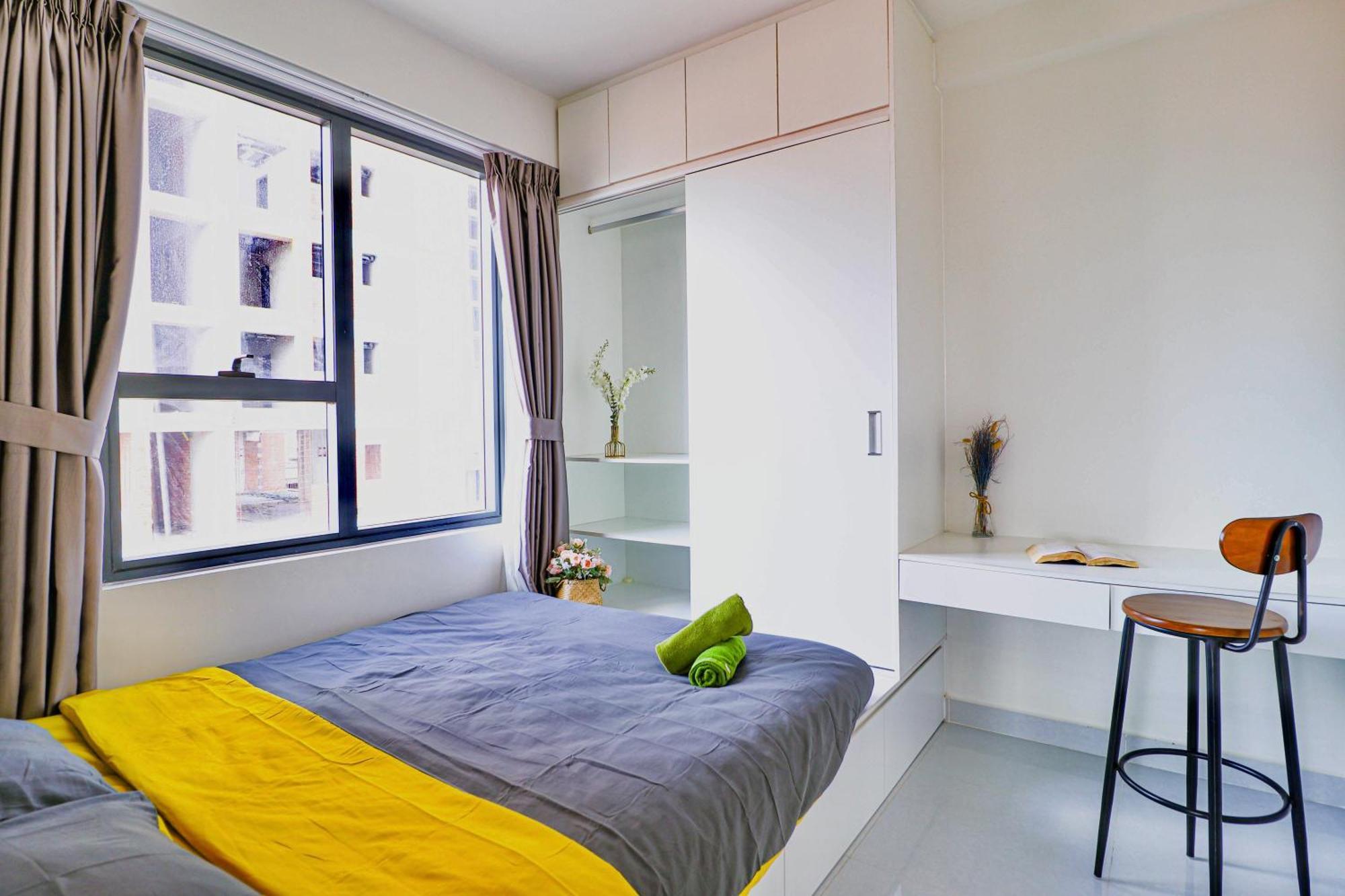 הו צ'י מין סיטי Premier Aparts - Soho Residence, City Central, 10Mins To Benthanh Market, Buivien Street מראה חיצוני תמונה